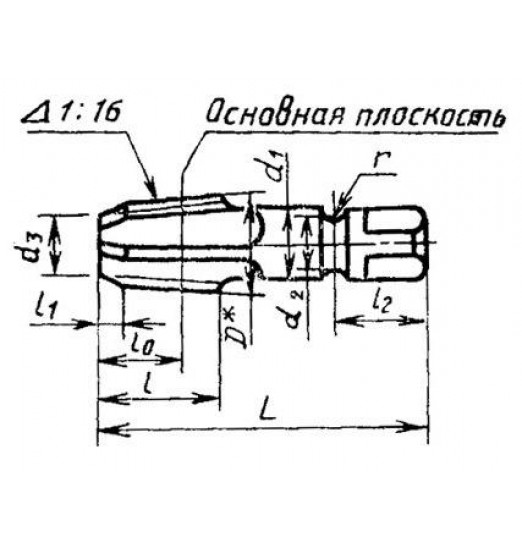 Метчик Rc  1" Р6М5 трубный конический, м/р. (11 ниток/дюйм) "CNIC"