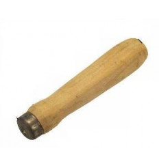 Ручка для напильника L140мм (250-350мм) деревянная с кольцом (бук)
