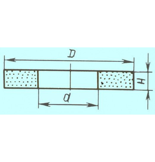 Круг ПП 400х 40х203 64С 40 СМ2  (GC F46 L) (ВАЗ)