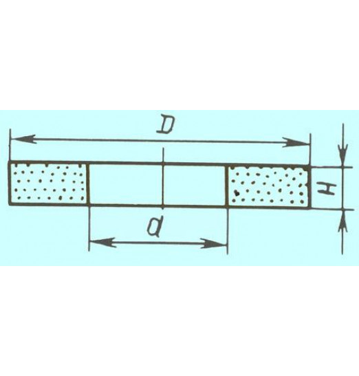 Круг ПП 300х 40х127 64С 40 СМ1  (GC F46 K) (ВАЗ)