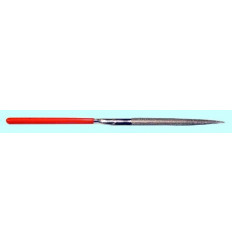 Надфиль Алмазный полукруглый L140х3 с обрезиненной ручкой "CNIC"