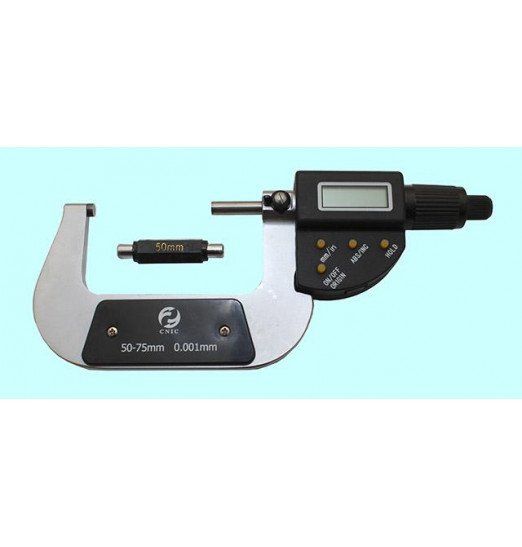 Микрометр Гладкий МК- 75   50- 75 мм (0,001) электронный "CNIC" (Шан 480-515D)