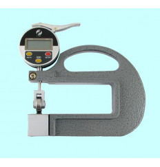 Толщиномер индикаторный электронный роликовый (0-10мм), цена дел. 0,01мм, L100мм "CNIC" (Шан 581-205)