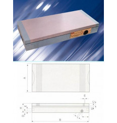 Плита магнитная плоская ХМ91 150х300 сила притяжения 110 N/см кв. "CNIC" (66025-8)