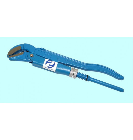 Ключ Трубный КТР - 3 (2") губки под углом 45 град. "CNIC" синие, шлифован. губ. (BTPO902)
